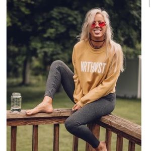 NWT Wishyouwerenorthwest Cropped Sweatshirt